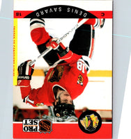 2010 Panini Limited Retired Numbers Materials Prime Denis Savard #18