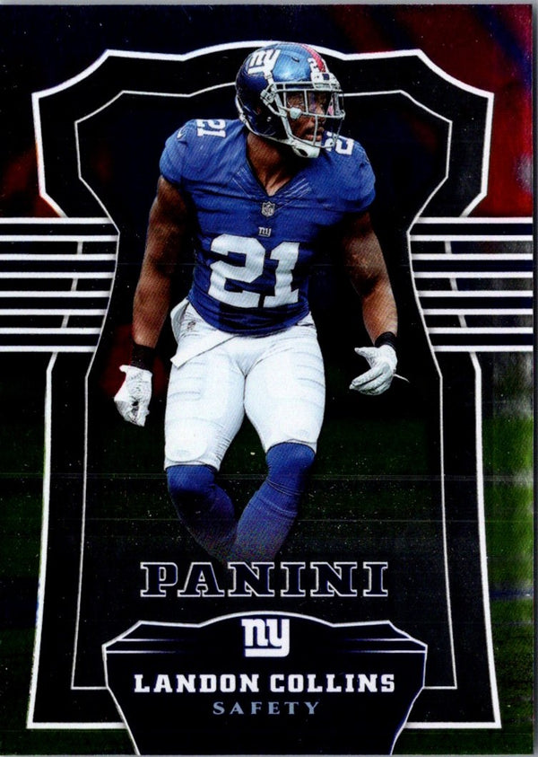 2017 Panini Shining Armor Rainbow Foil Landon Collins #48