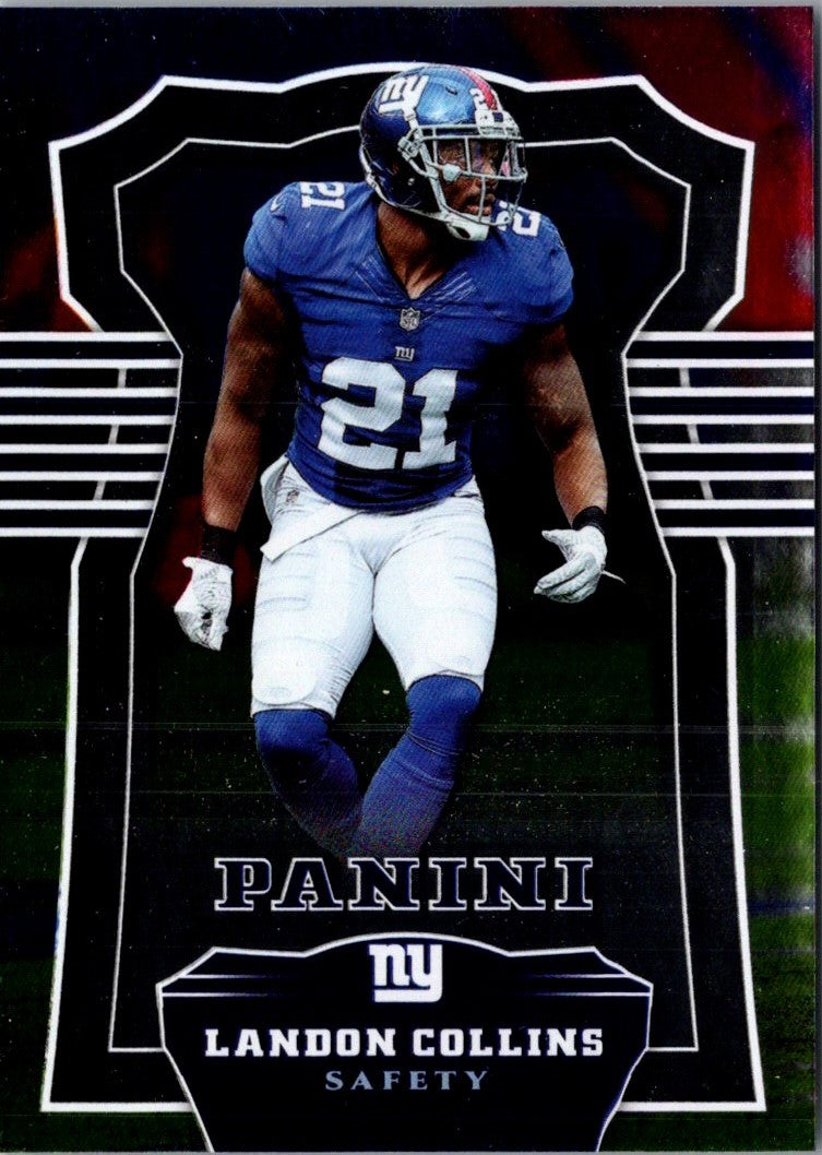 2017 Panini Shining Armor Rainbow Foil Landon Collins