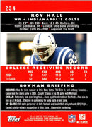 2007 Bowman Roy Hall