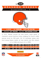 2013 Score Brandon Weeden #228