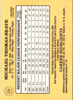 1985 Donruss Mike Heath #298