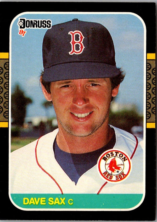 1987 Donruss Dave Sax #647