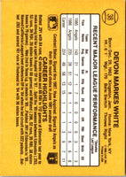 1987 Leaf Devon White #38 Rookie