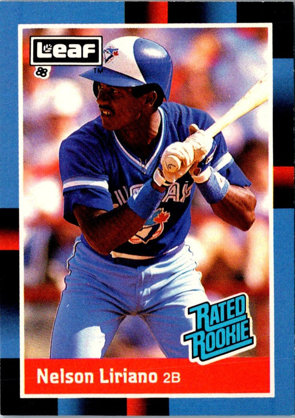 1988 Leaf Nelson Liriano #32 Rookie