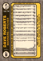 1981 Fleer Dave Roberts #607