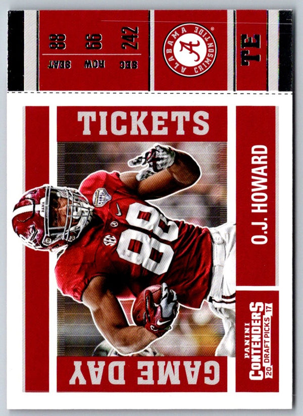 2017 Panini O.J. Howard #114 Rookie