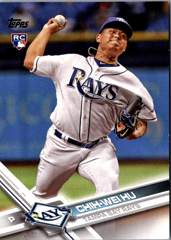 2017 Topps Update Chih-Wei Hu #US198 Rookie