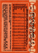1988 O-Pee-Chee Mitch Williams