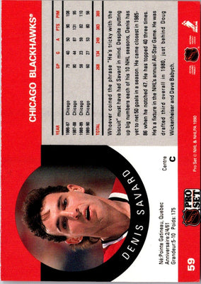 2010 Panini Limited Retired Numbers Materials Prime Denis Savard #18
