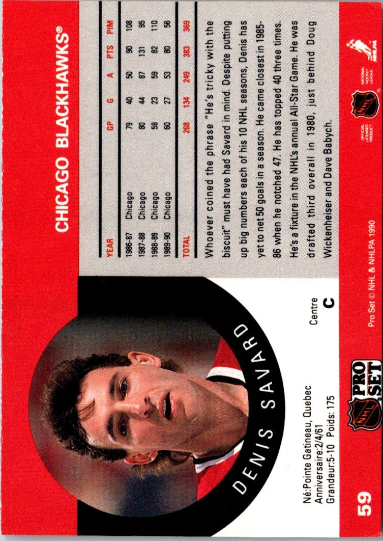 2010 Panini Limited Retired Numbers Materials Prime Denis Savard