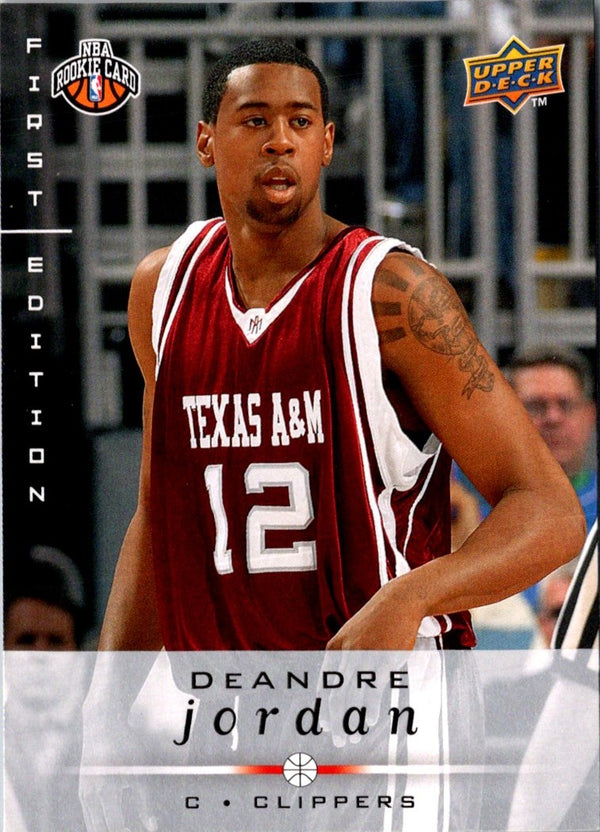 2008 Upper Deck First Edition DeAndre Jordan #246 Rookie