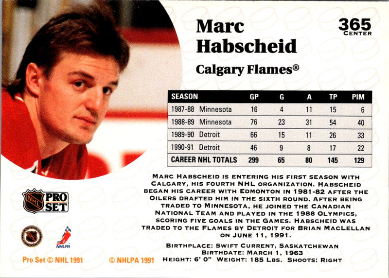 1991 Pro Set Marc Habscheid