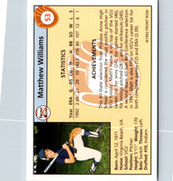 1992 Front Row Draft Picks Matt Williams #53