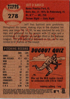 2002 Topps Heritage Jeff D'Amico #278