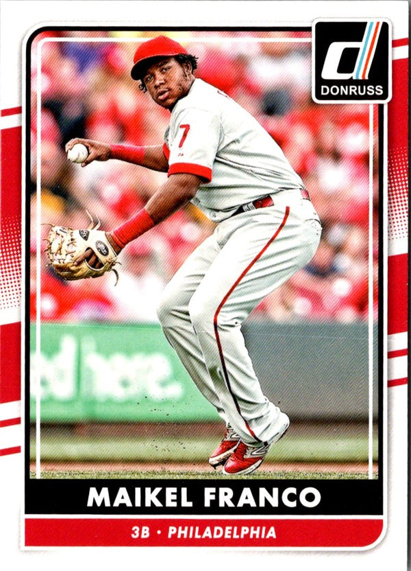 2016 Donruss Maikel Franco #159