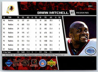 1998 Upper Deck Brian Mitchell #251