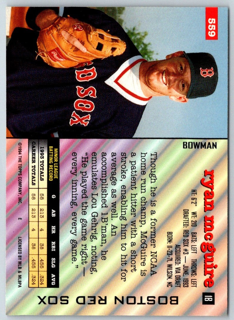 1994 Bowman Ryan McGuire