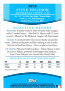 2008 Bowman Prospects Steve Tolleson