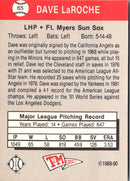 1989 T&M Senior League Dave LaRoche