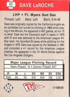 1989 T&M Senior League Dave LaRoche #65