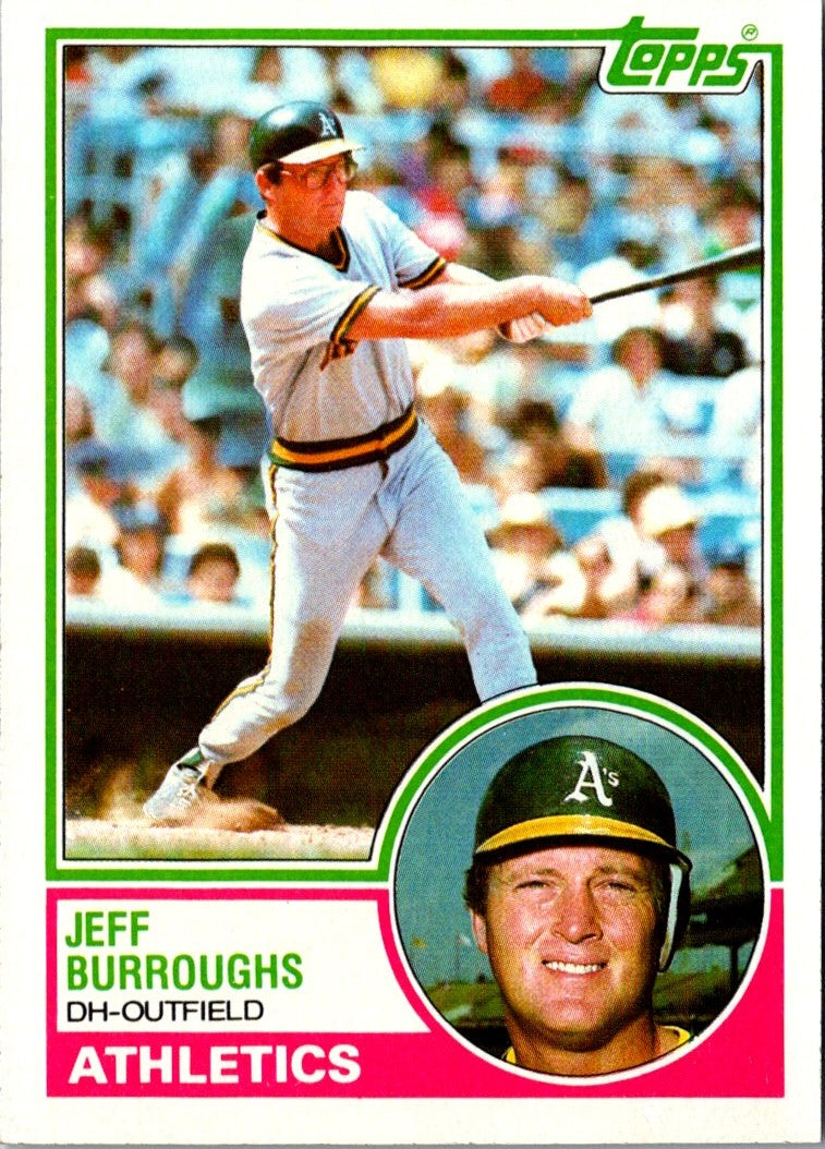 1983 Topps Jeff Burroughs