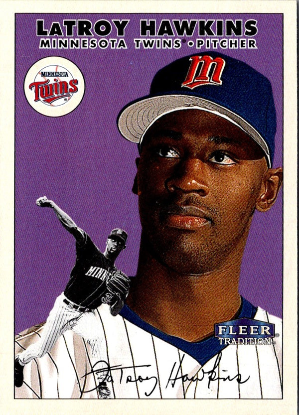 2000 Fleer Tradition LaTroy Hawkins #47