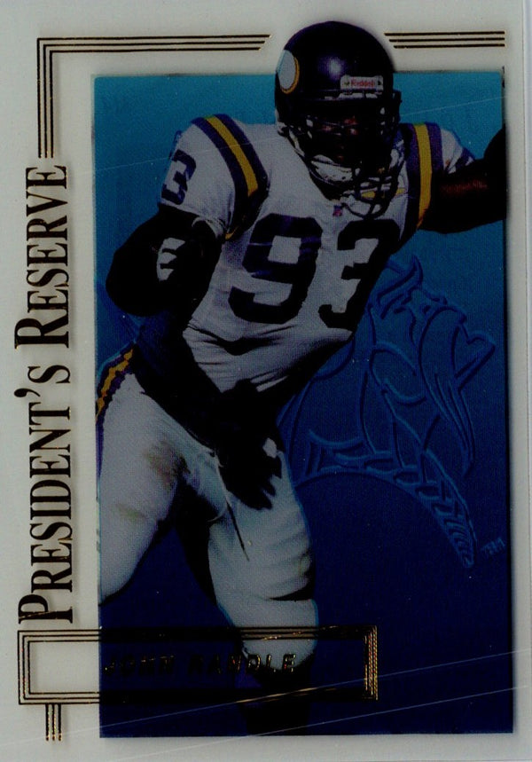 1996 Collector's Edge President's Reserve John Randle #314