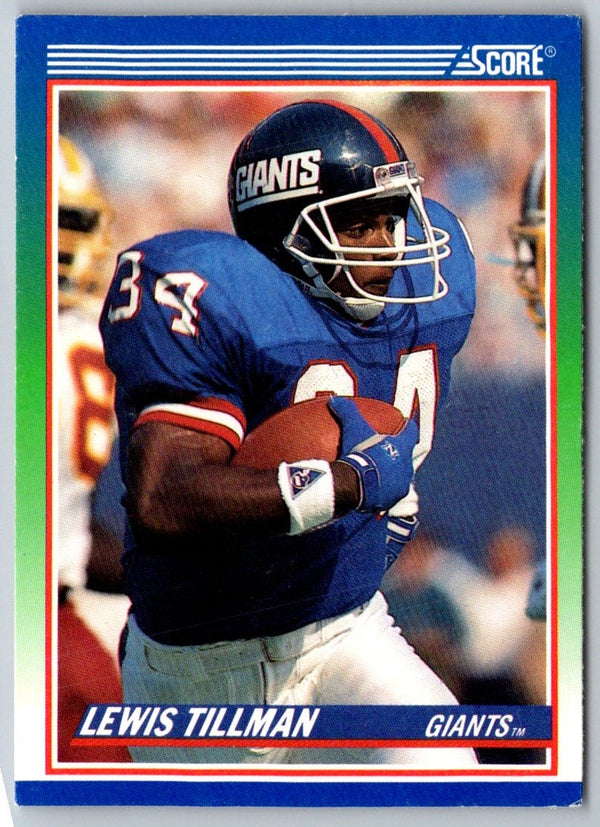 1990 Score Lewis Tillman #334
