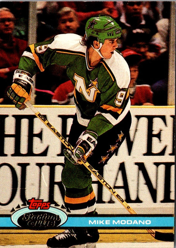 1991 Stadium Club Mike Modano #187