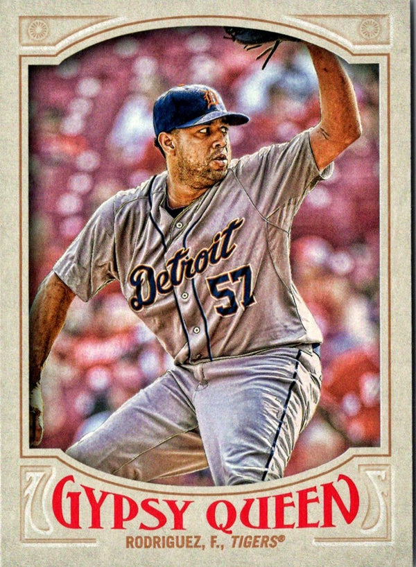 2016 Topps Gypsy Queen Francisco Rodriguez #291