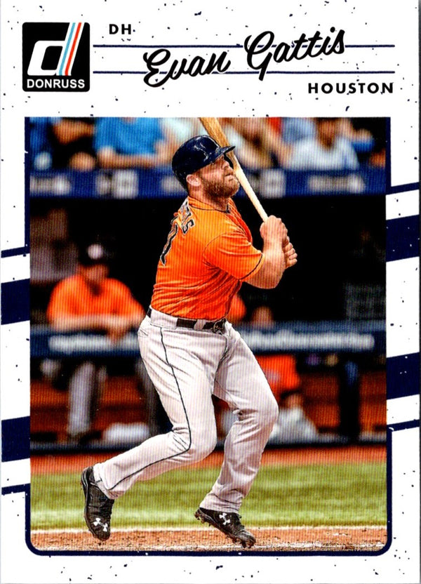 2017 Donruss Evan Gattis #100