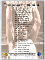1998 SP Top Prospects Antawn Jamison #62