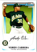 2011 Bowman Prospects Yordy Cabrera