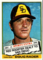 1976 Topps Traded Doug Rader #44T