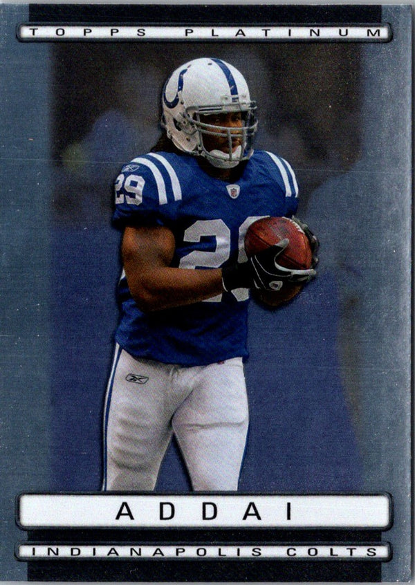 2009 Topps Platinum Joseph Addai #42