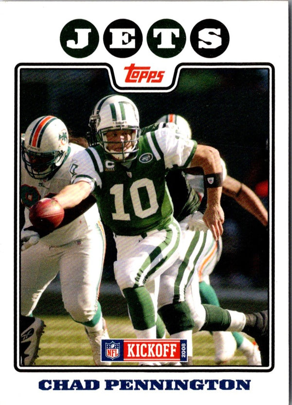 2008 Topps Kickoff Chad Pennington #10