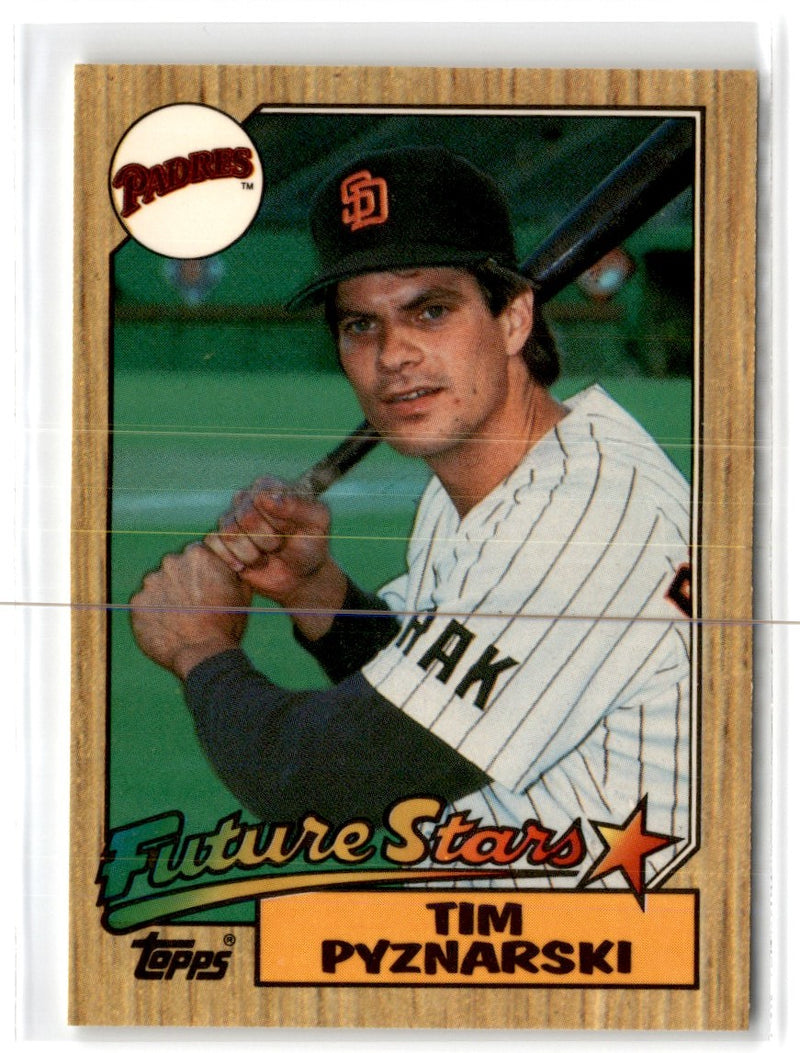 1987 Topps Tiffany Tim Pyznarski