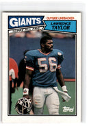 1987 Topps Lawrence Taylor