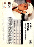 1991 Pro Set Keith Brown #371