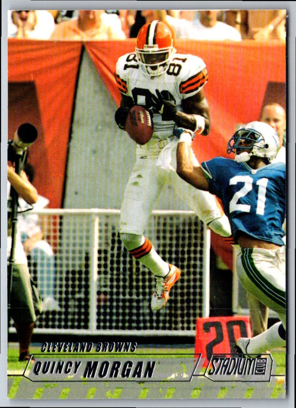 2002 Stadium Club Quincy Morgan #124