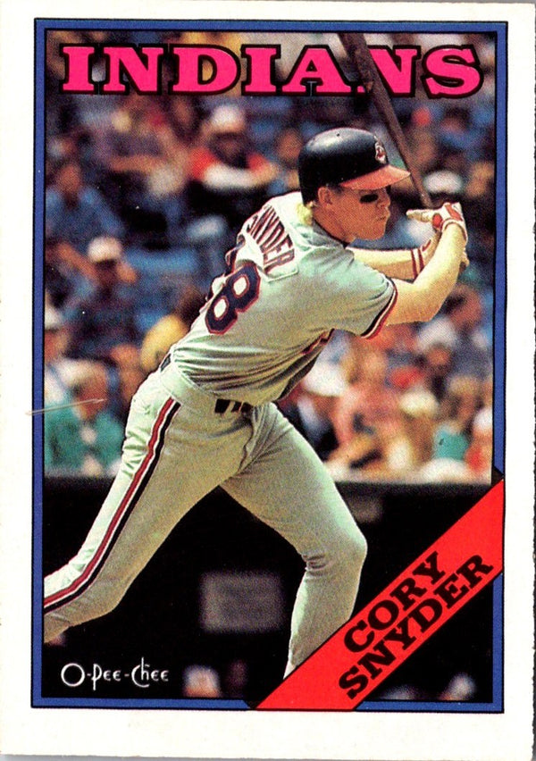 1988 O-Pee-Chee Cory Snyder #169