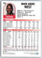 1995 Skybox Mark West #324