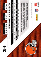 2010 Panini Jerome Harrison #34