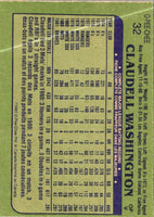 1982 O-Pee-Chee Claudell Washington #32