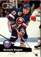 1991 Pro Set Benoit Hogue #435
