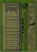 1982 Topps Bob Walk #296