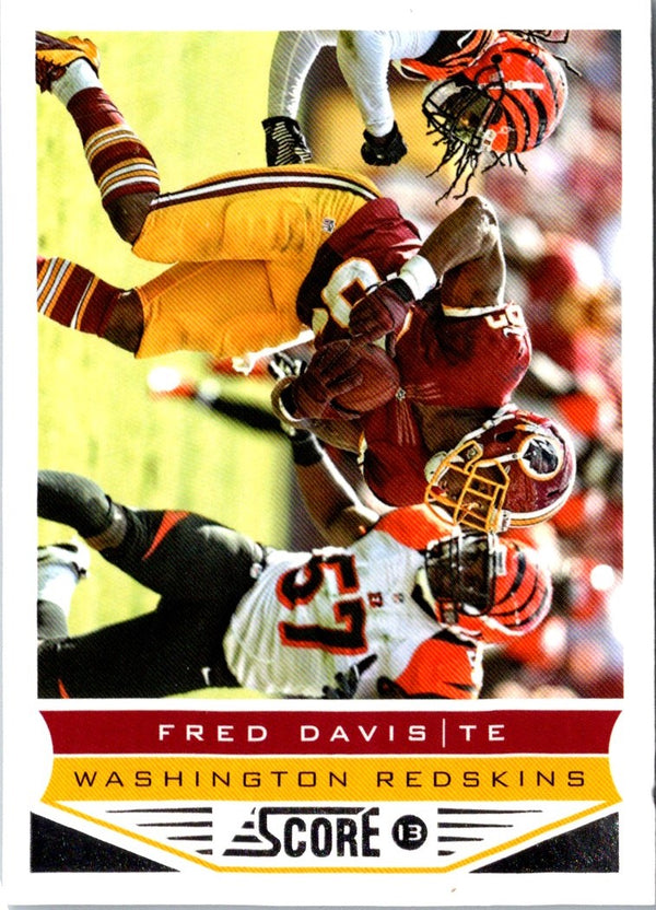 2013 Score Fred Davis #218