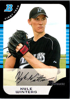2005 Bowman Chrome Draft Picks & Prospects Kyle Winters #BDP40 Rookie