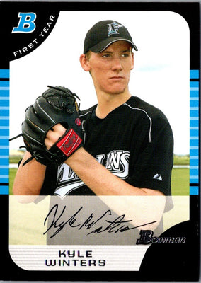 2005 Bowman Chrome Draft Picks & Prospects Kyle Winters #BDP40 Rookie